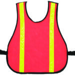 Mesh Safety Vest with Reflective Stripes