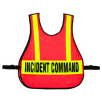 Mesh Safety Vest for the Incident Commany